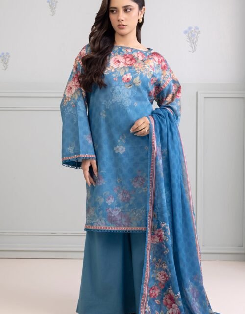 Zellbury Unstitched 3 Piece Printed Lawn Collection'2025 - D119 (WUS25X30394)