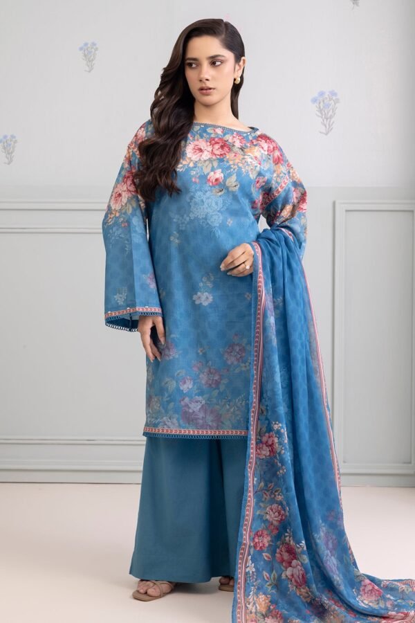 Zellbury Unstitched 3 Piece Printed Lawn Collection'2025 - D119 (WUS25X30394)