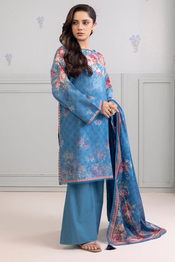 Zellbury Unstitched 3 Piece Printed Lawn Collection'2025 - D119 (WUS25X30394) - Image 2