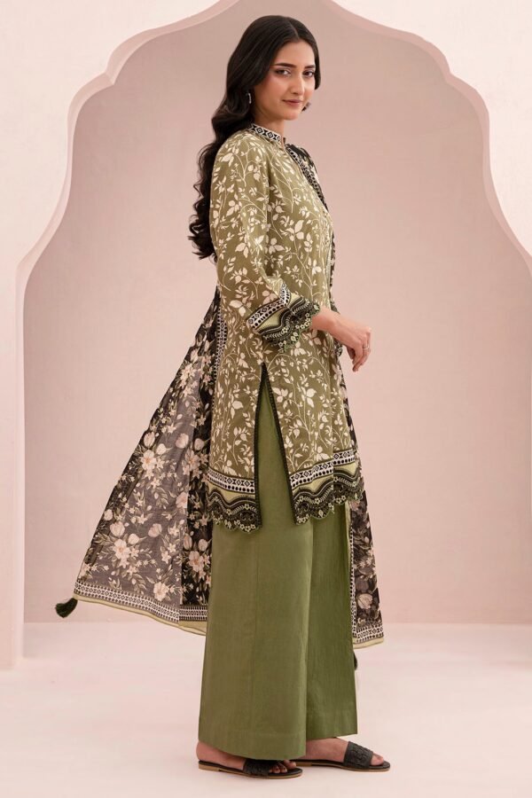Zellbury Unstitched 3 Piece Printed Lawn Collection'2025 - D121 (WUS25X30718) - Image 2