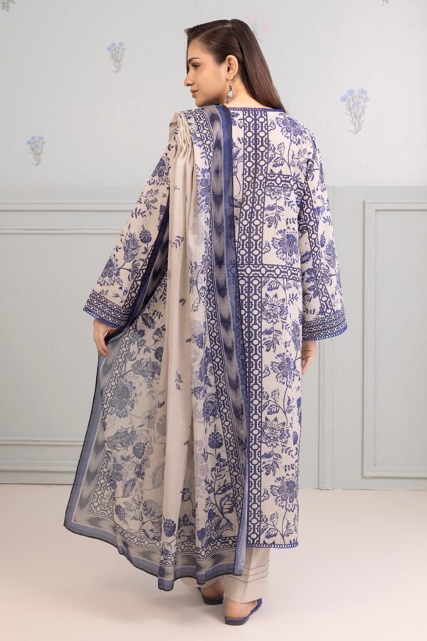 Zellbury Unstitched 3 Piece Printed Lawn Collection'2025 - D122 (WUS25X30516) - Image 2