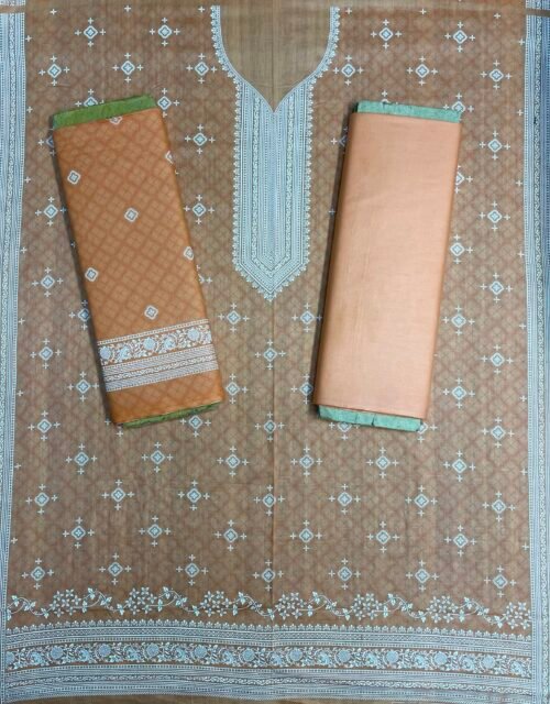 Al Karam Kasturi Printed Unstitched 3 Piece Lawn Collection 2025 - D24