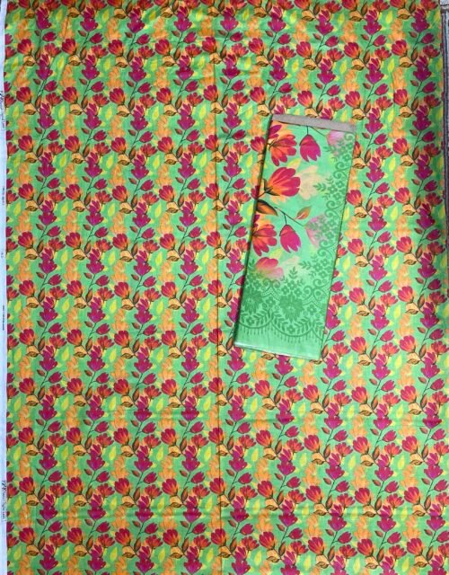 Al Karam Kasturi Printed Unstitched 3 Piece Lawn Collection 2025 - D20