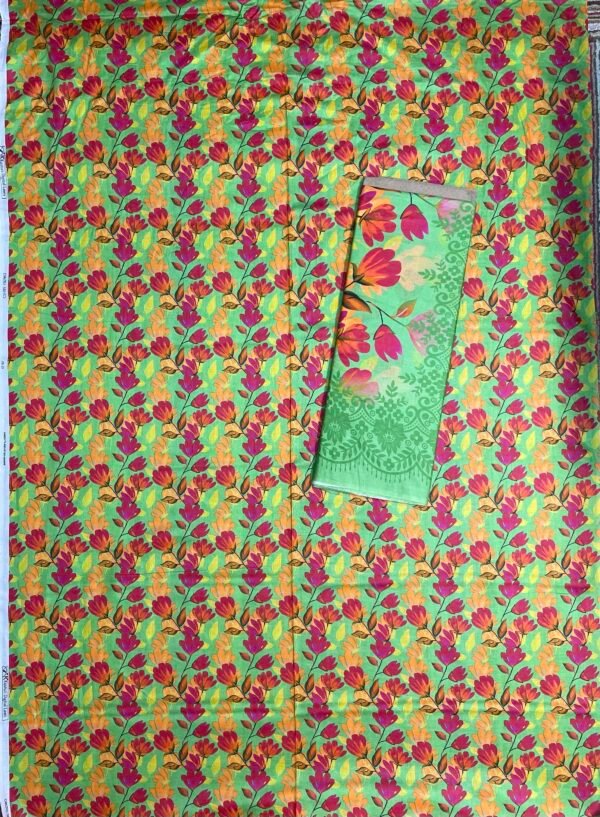 Al Karam Kasturi Printed Unstitched 3 Piece Lawn Collection 2025 - D20