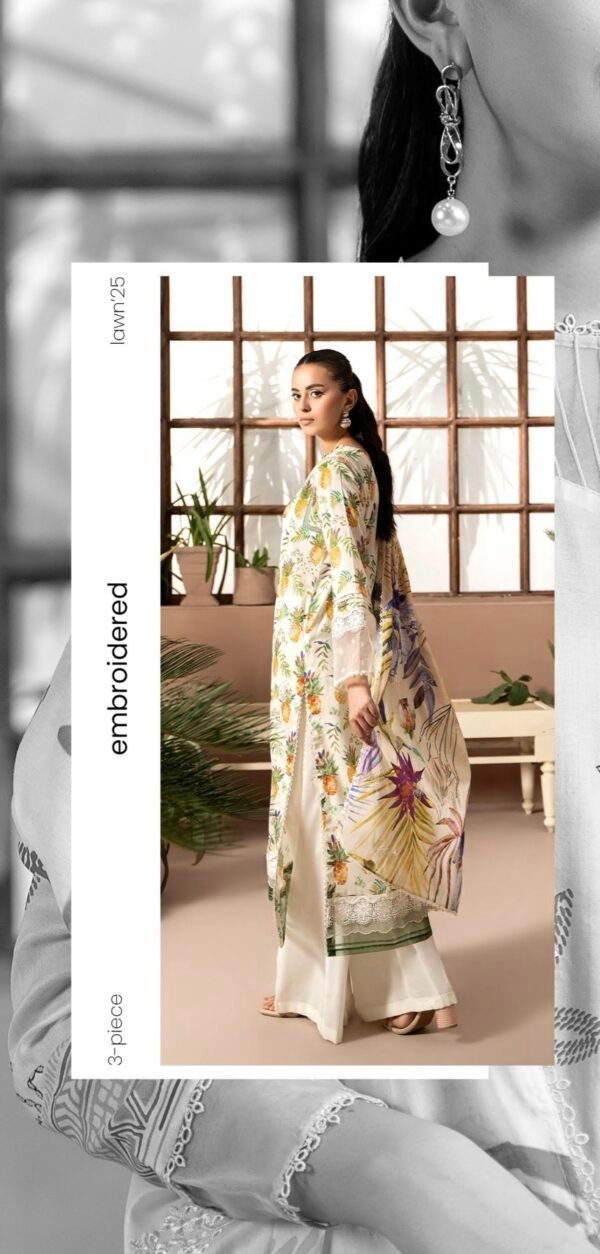 PREMIUM MAHAJAL by Gull Jee - Embroidered 3 Piece Unstitched EDIT'25 - A02 - Image 2