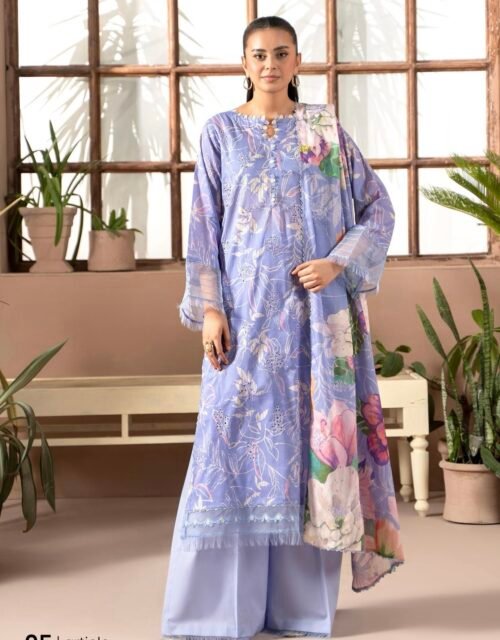 PREMIUM MAHAJAL by Gull Jee - Embroidered 3 Piece Unstitched EDIT'25 - A05