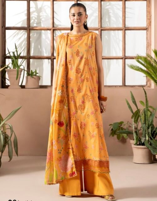 PREMIUM MAHAJAL by Gull Jee - Embroidered 3 Piece Unstitched EDIT'25 - A06