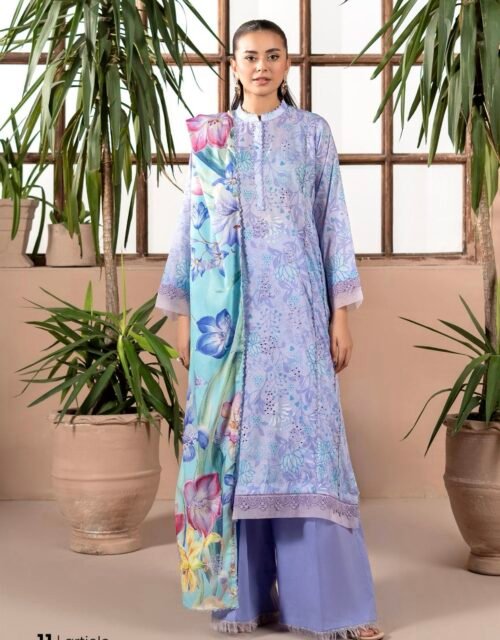 PREMIUM MAHAJAL by Gull Jee - Embroidered 3 Piece Unstitched EDIT'25 - A11