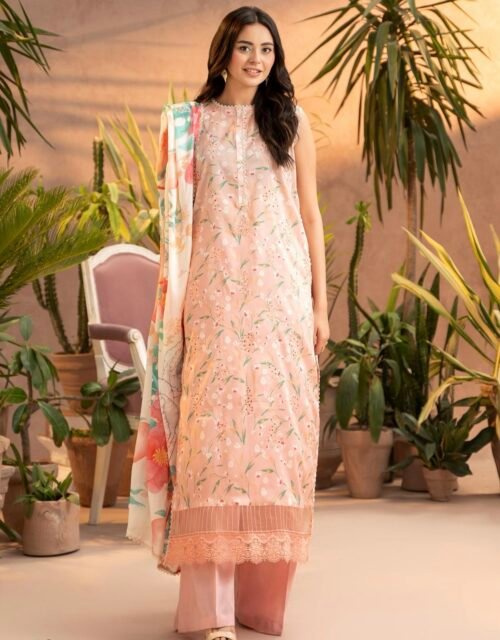 PREMIUM MAHAJAL by Gull Jee - Embroidered 3 Piece Unstitched EDIT'25 - A12