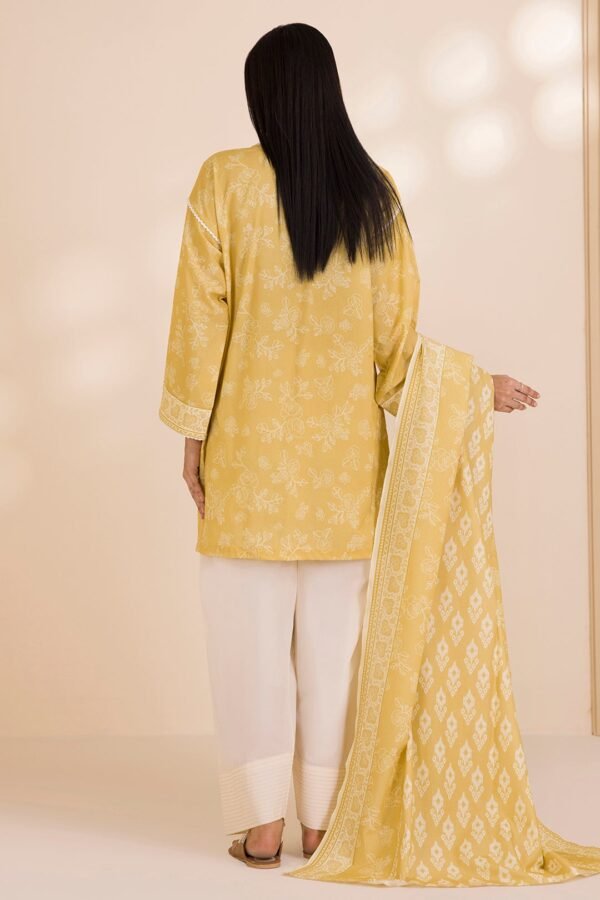 Zellbury Unstitched 2 Piece Printed Cotton Collection'2025 ( SHIRT DUPATTA)- D64 (WUC25X20001) - Image 2