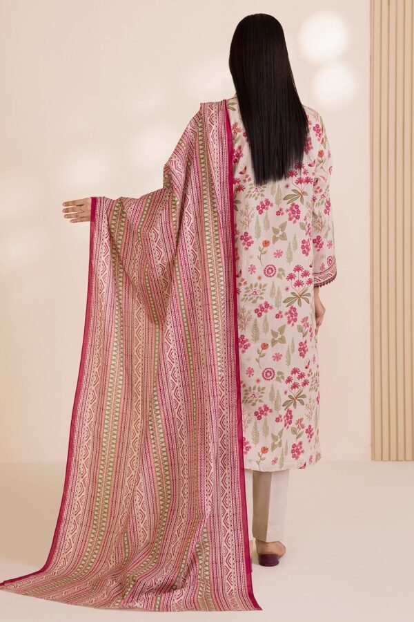 Zellbury Unstitched 2 Piece Printed Cotton Collection'2025 ( SHIRT DUPATTA)- D63 (WUC25X20002) - Image 2