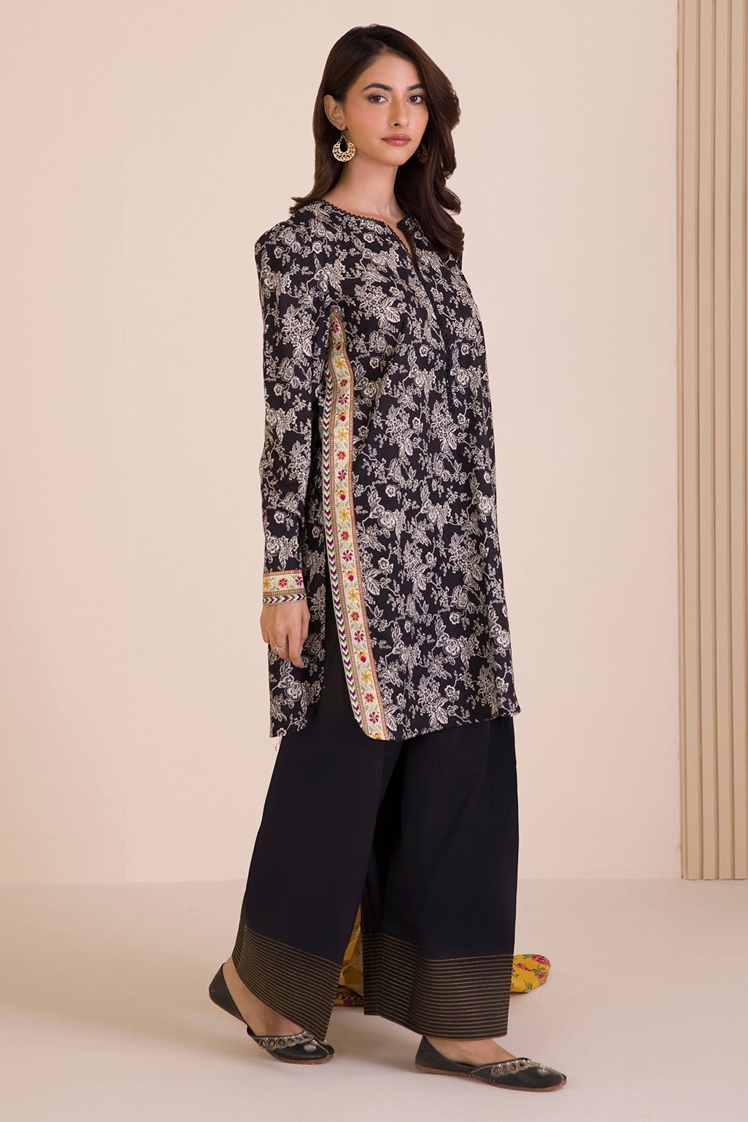Zellbury Unstitched 2 Piece Printed Cotton Collection'2025 ( SHIRT DUPATTA)- D65 (WUC25X20004) - Image 2