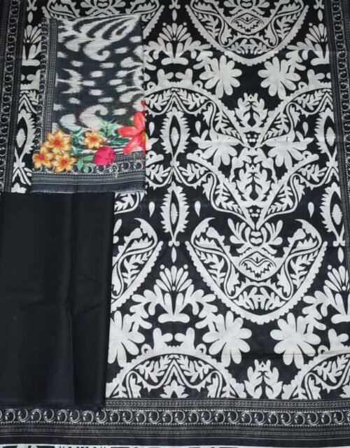 Bin Saeed Unstitched Digital Printed Mid-Summer Cambric Collection - D44