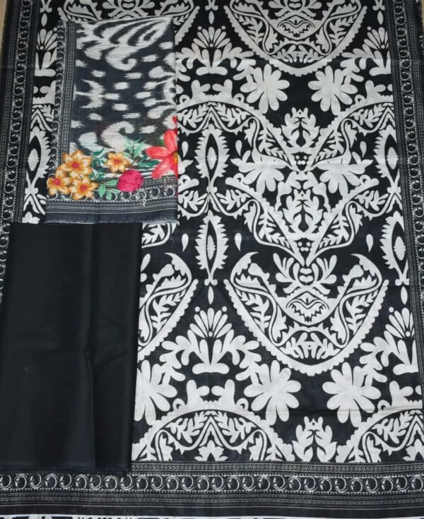 Bin Saeed Unstitched Digital Printed Mid-Summer Cambric Collection - D44