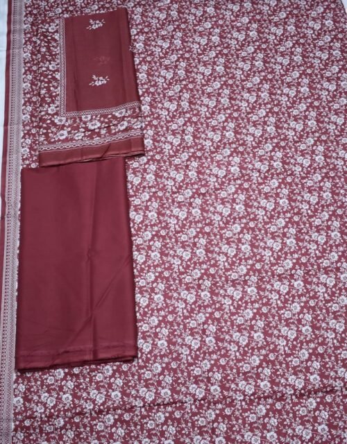 Bin Saeed Unstitched Digital Printed Mid-Summer Cambric Collection - D35