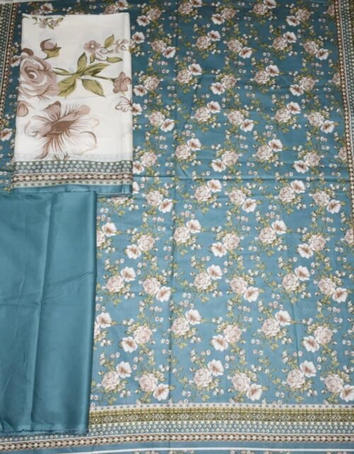 Bin Saeed Unstitched Digital Printed Mid-Summer Cambric Collection - D45