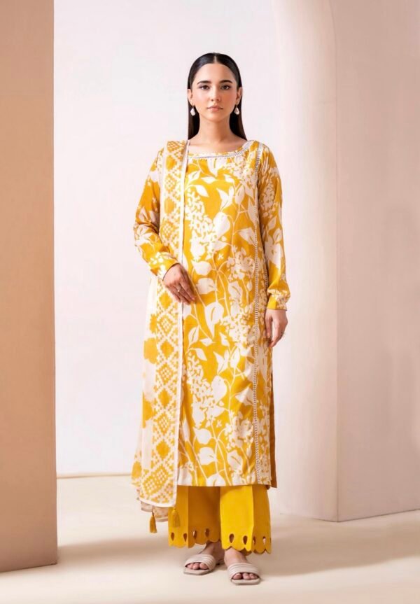Floreena by Gull Jee - UNSTITCHED 3 PIECE COLLECTION VOL-01 / EDIT'25 - A02