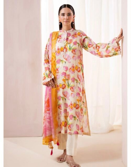 Floreena by Gull Jee - UNSTITCHED 3 PIECE COLLECTION VOL-01 / EDIT'25 - A07