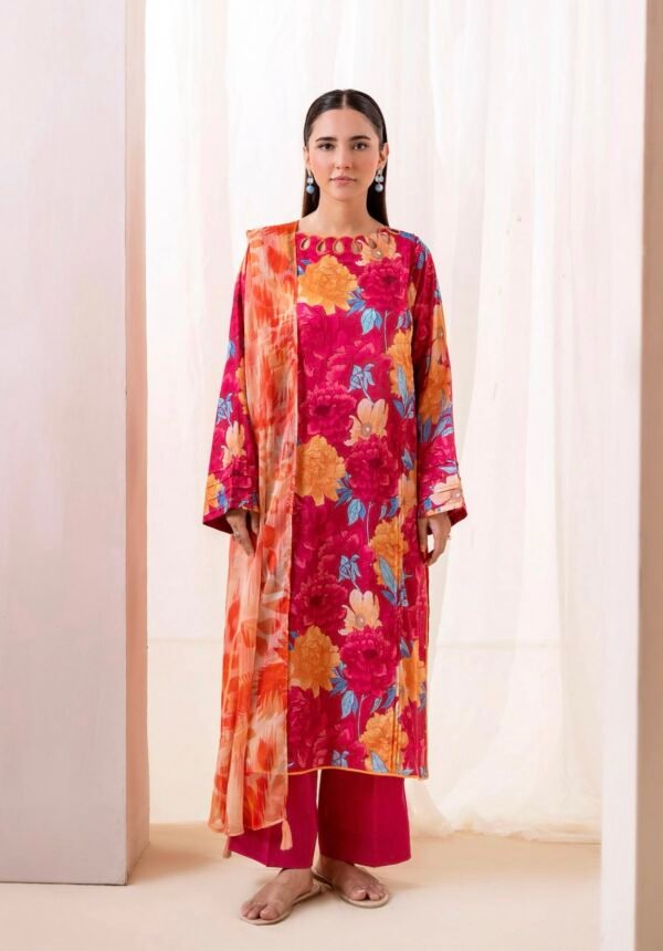 Floreena by Gull Jee - UNSTITCHED 3 PIECE COLLECTION VOL-01 / EDIT'25 - A08