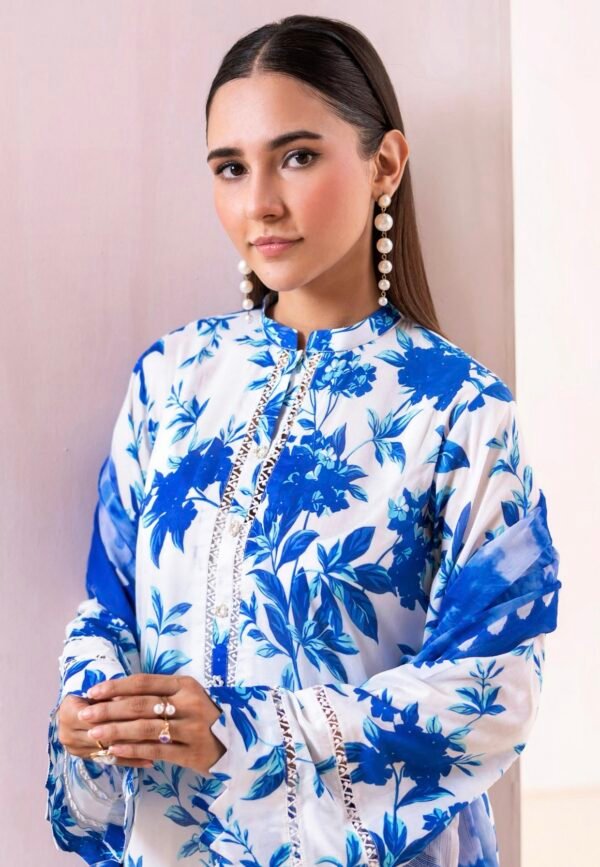 Floreena by Gull Jee - UNSTITCHED 3 PIECE COLLECTION VOL-01 / EDIT'25 - A11 - Image 3