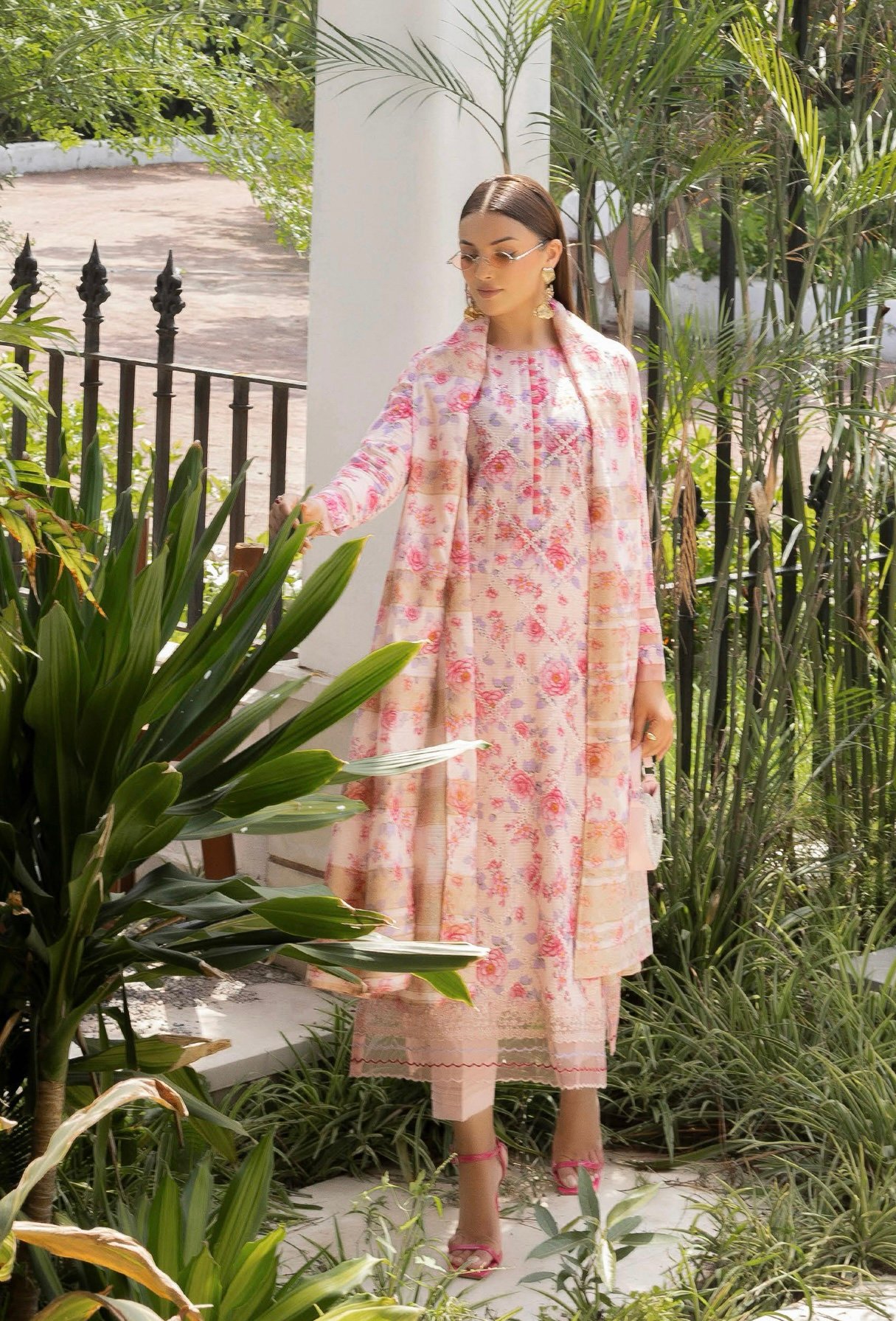 FAREENA by Gull Jee – UNSTITCHED 3 PIECE PREMIUM EMBROIDERED EDIT’25 – A04 - Image 3