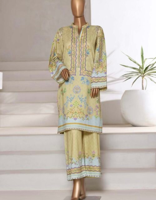Bin Saeed Exclusive Cotton Co Ords Collection (SHIRT & TROUSER) - Design 02