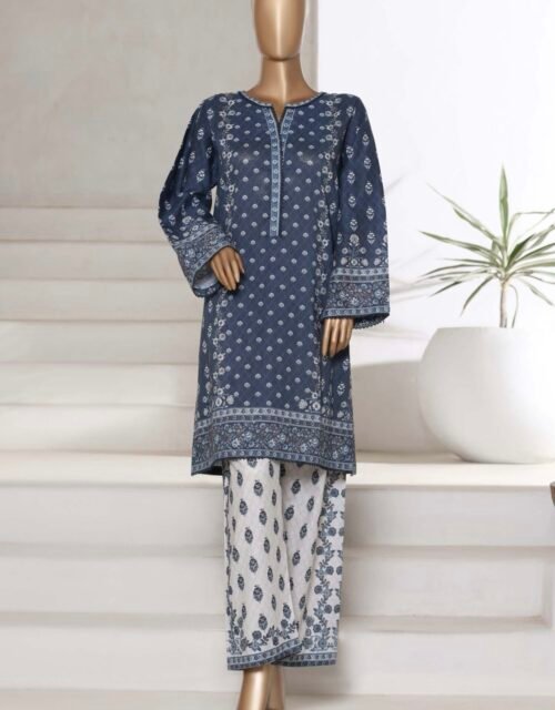 Bin Saeed Exclusive Cotton Co Ords Collection (SHIRT & TROUSER) - Design 05