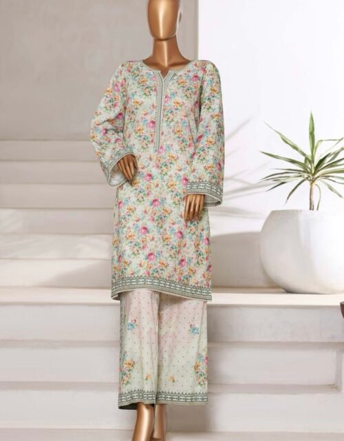 Bin Saeed Exclusive Cotton Co Ords Collection (SHIRT & TROUSER) - Design 06