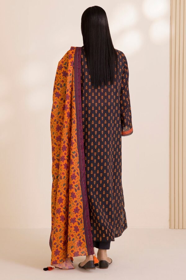 Zellbury Unstitched 2 Piece Printed Cotton Collection'2025 ( SHIRT DUPATTA)- D66 (WUC25X20005) - Image 2
