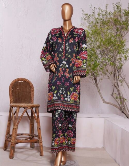 Bin Saeed Exclusive Cotton Co Ords Collection (SHIRT & TROUSER) - Design 10