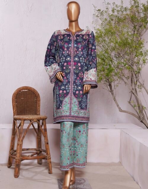Bin Saeed Exclusive Cotton Co Ords Collection (SHIRT & TROUSER) - Design 13