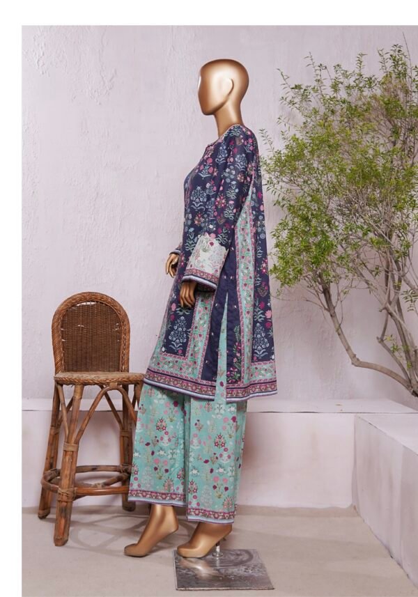 Bin Saeed Exclusive Cotton Co Ords Collection (SHIRT & TROUSER) - Design 13 - Image 2