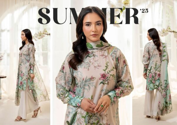 SOFIA by Gull Jee – UNSTITCHED 3 PIECE EDIT’25 – Article 01 - Image 2