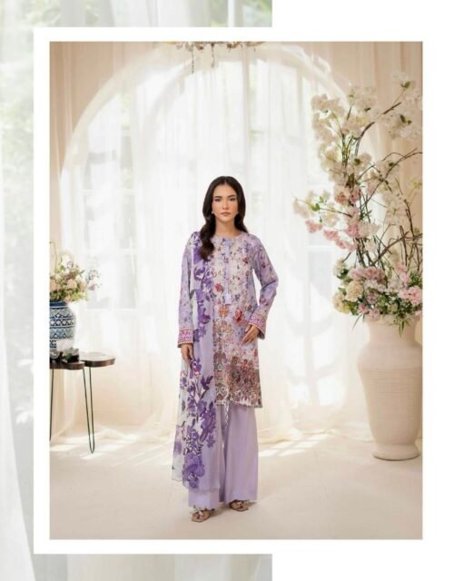 SOFIA by Gull Jee – UNSTITCHED 3 PIECE EDIT’25 – Article 03
