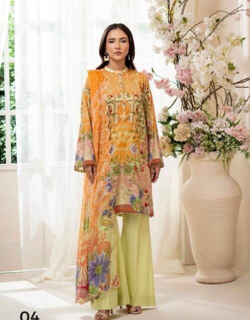 SOFIA by Gull Jee – UNSTITCHED 3 PIECE EDIT’25 – Article 04