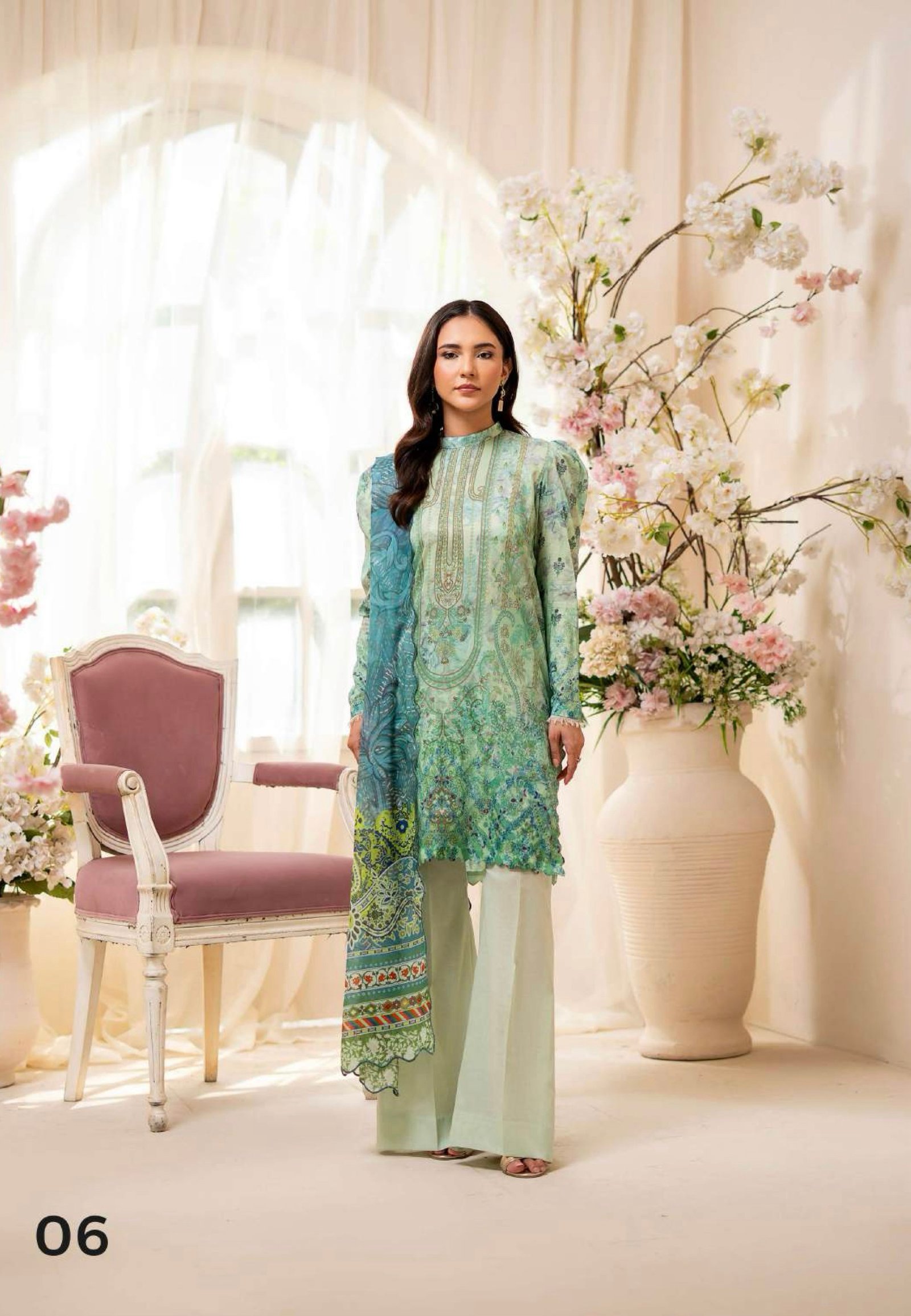 SOFIA by Gull Jee – UNSTITCHED 3 PIECE EDIT’25 – Article 06