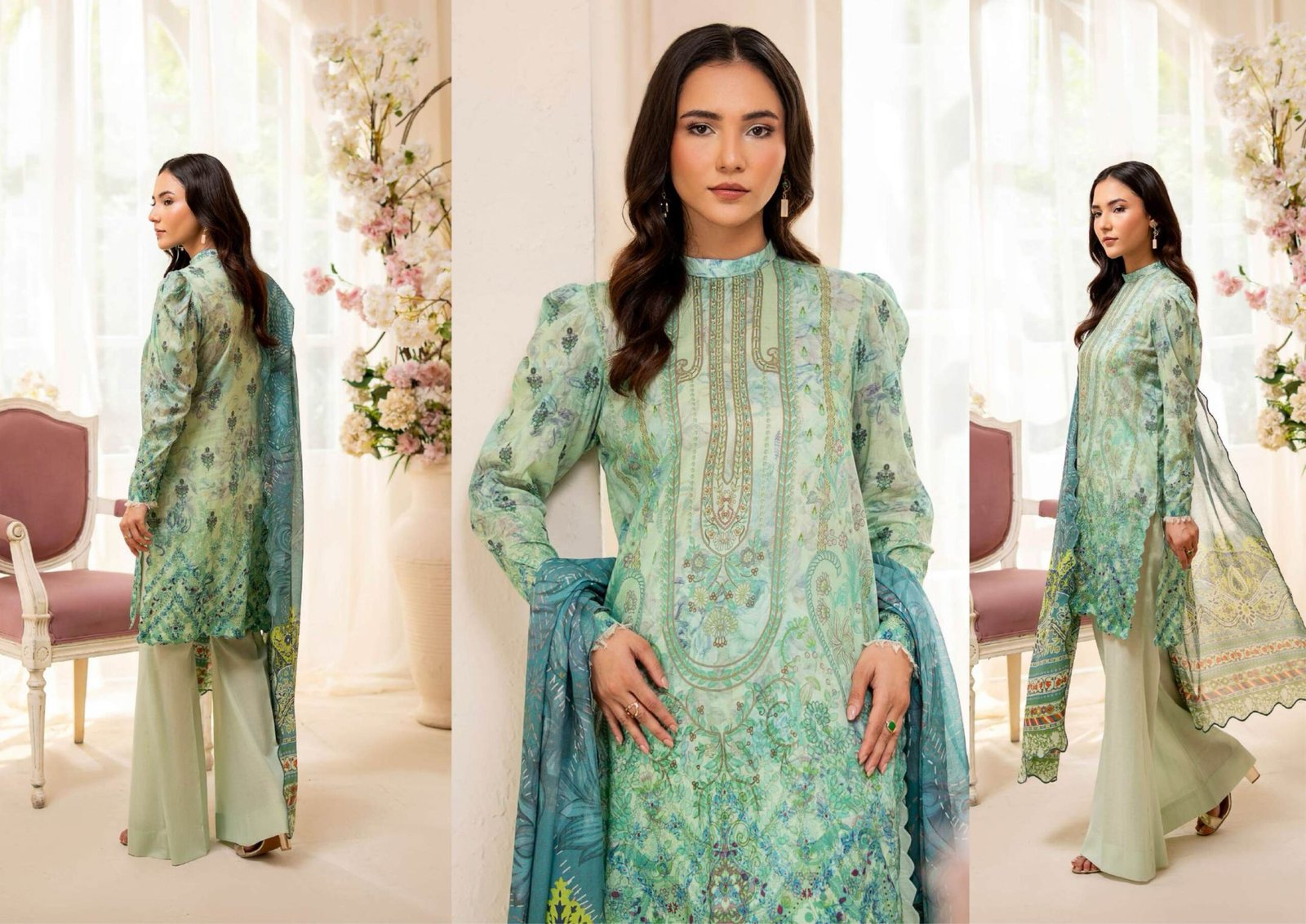 SOFIA by Gull Jee – UNSTITCHED 3 PIECE EDIT’25 – Article 06 - Image 2