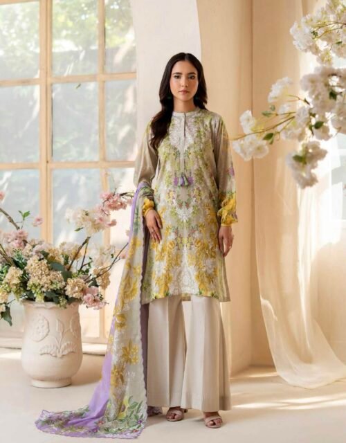SOFIA by Gull Jee – UNSTITCHED 3 PIECE EDIT’25 – Article 09