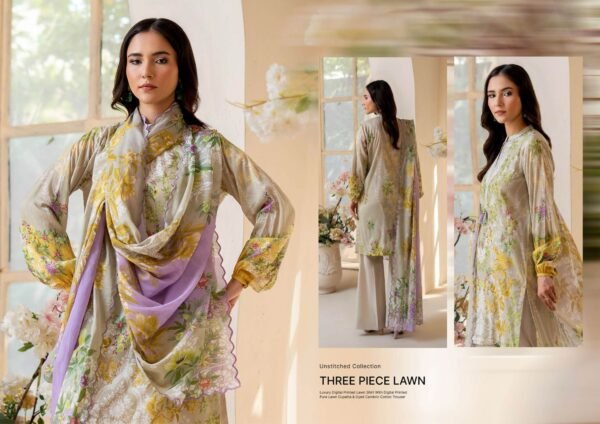 SOFIA by Gull Jee – UNSTITCHED 3 PIECE EDIT’25 – Article 09 - Image 2