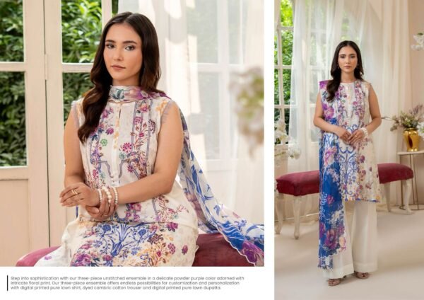 SOFIA by Gull Jee – UNSTITCHED 3 PIECE EDIT’25 – Article 10 - Image 2