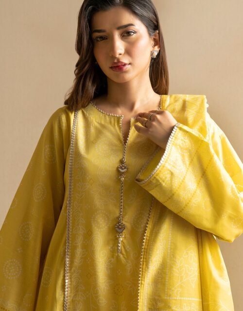 Zellbury Premium Unstitched 3 Piece Printed Lawn Collection  - D137 (WUS25X30584)