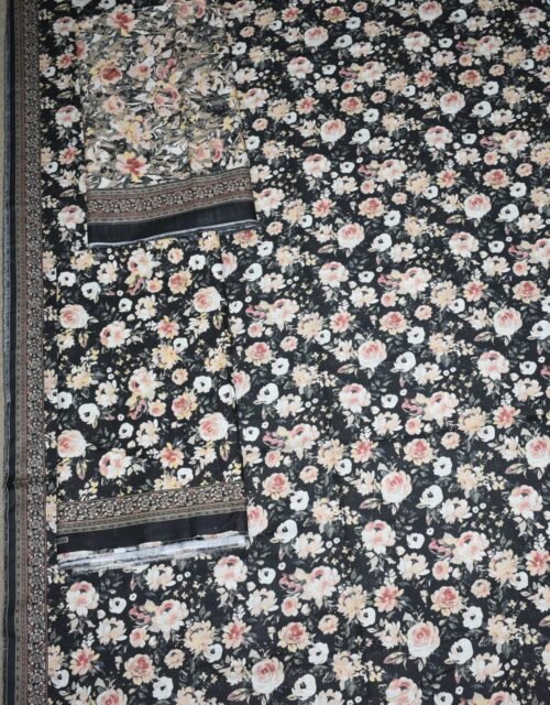 Bin Saeed Unstitched Digital Printed Mid-Summer Cambric Collection - D47