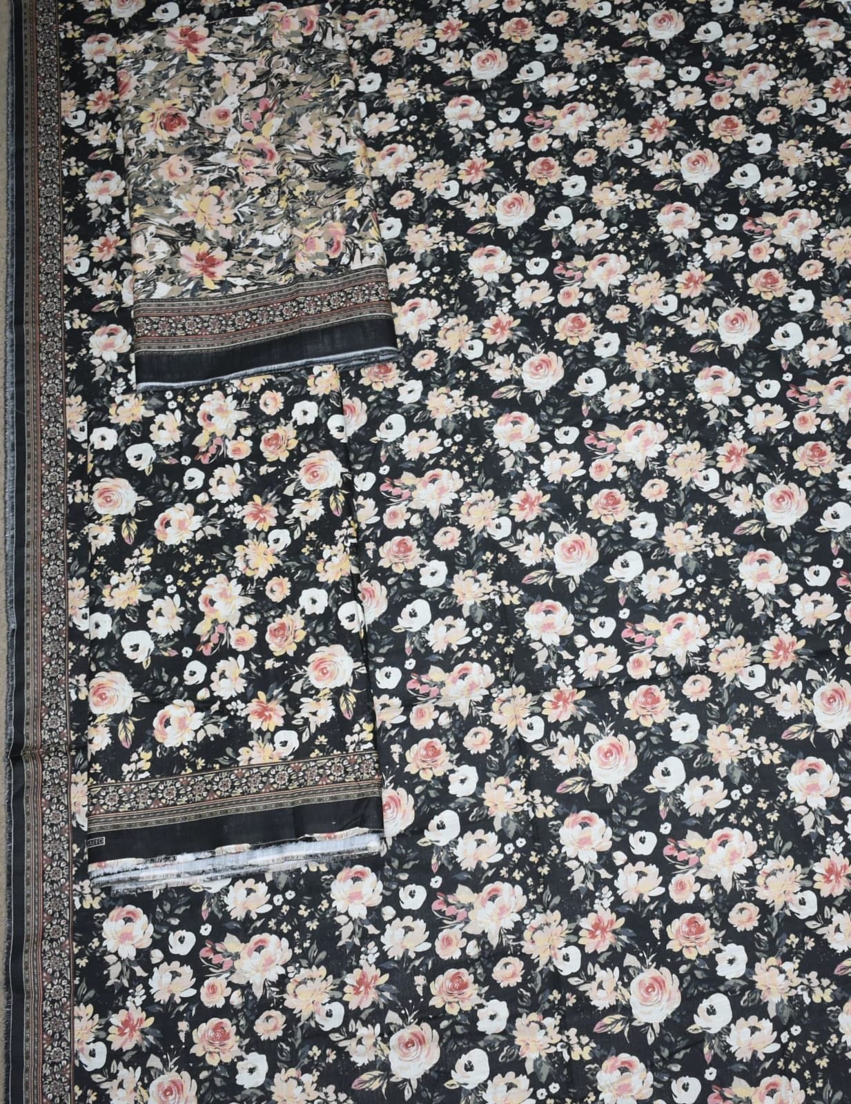 Bin Saeed Unstitched Digital Printed Mid-Summer Cambric Collection - D47