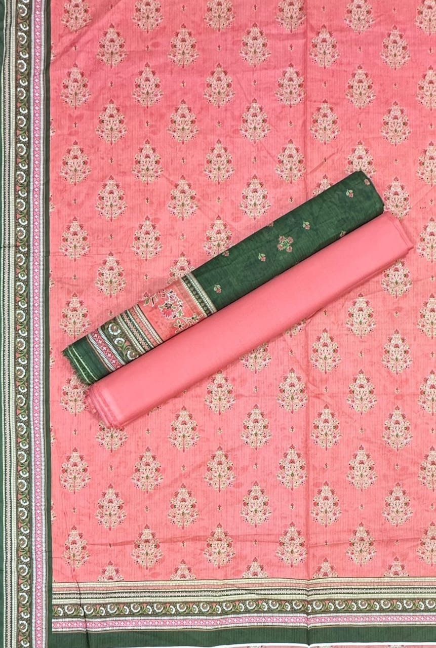 Bin Saeed Unstitched Digital Printed Mid-Summer Cambric Collection - D46