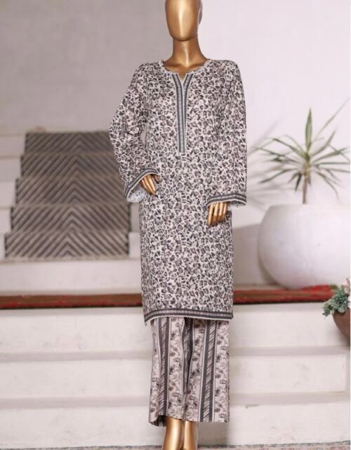 Bin Saeed Exclusive Cotton Co Ords Collection (SHIRT & TROUSER) - Design 15