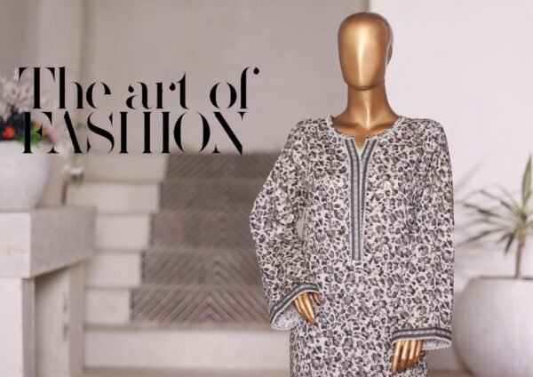 Bin Saeed Exclusive Cotton Co Ords Collection (SHIRT & TROUSER) - Design 15 - Image 3