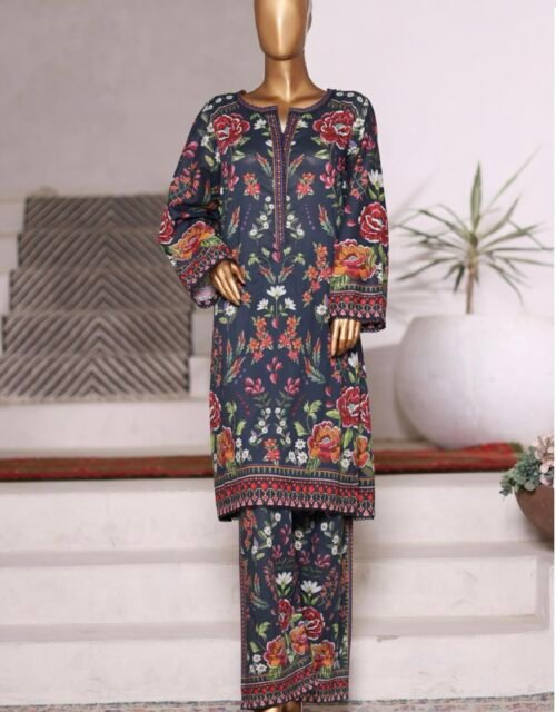 Bin Saeed Exclusive Cotton Co Ords Collection (SHIRT & TROUSER) - Design 16