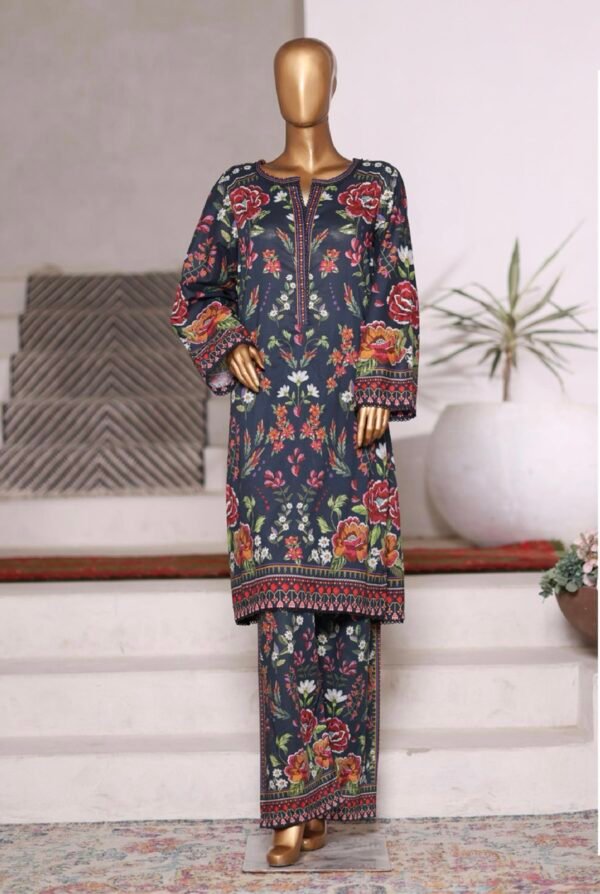 Bin Saeed Exclusive Cotton Co Ords Collection (SHIRT & TROUSER) - Design 16