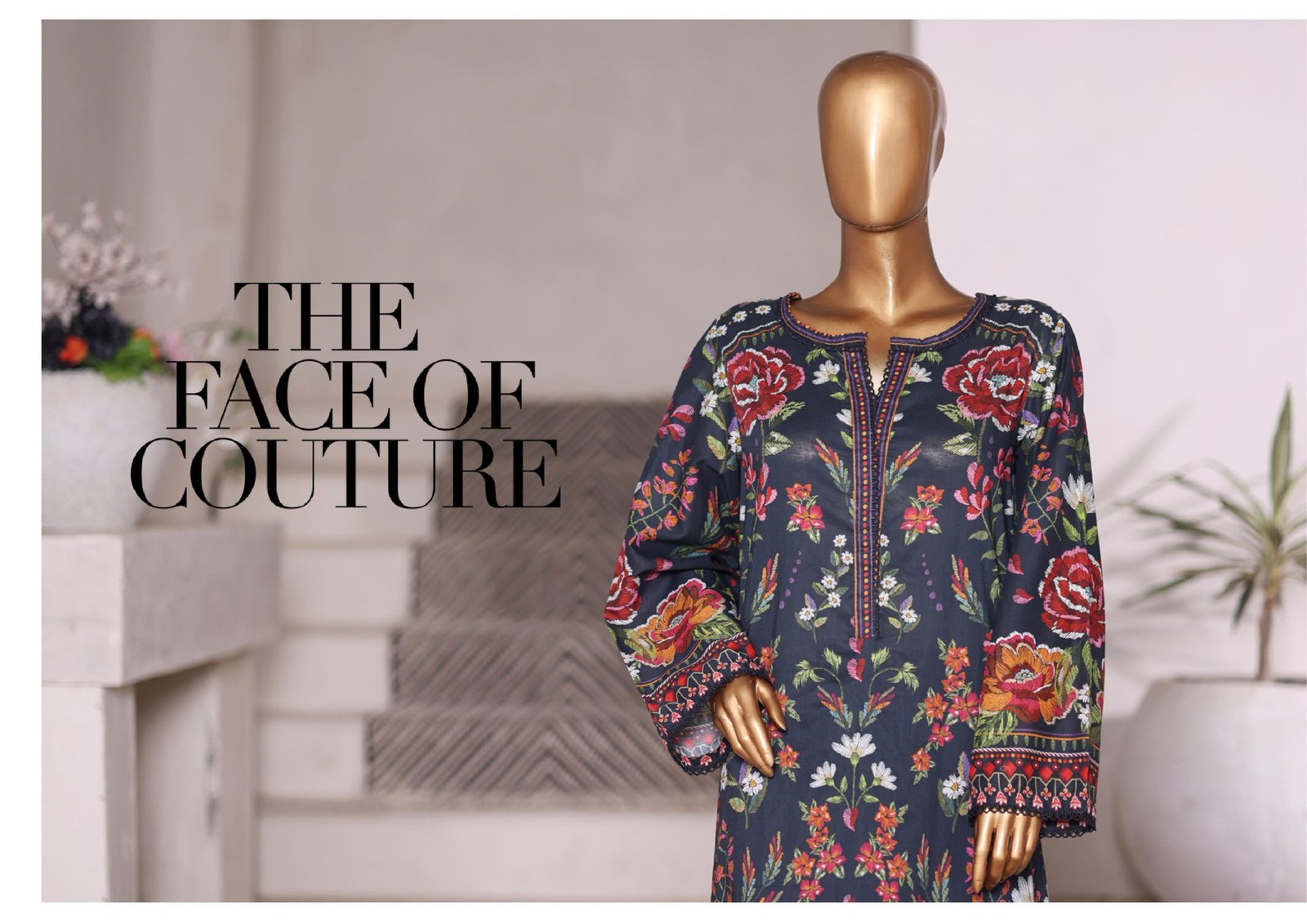 Bin Saeed Exclusive Cotton Co Ords Collection (SHIRT & TROUSER) - Design 16 - Image 3