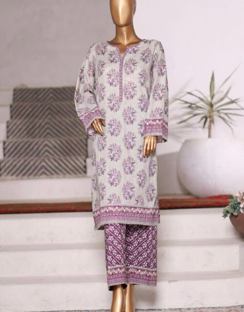 Bin Saeed Exclusive Cotton Co Ords Collection (SHIRT & TROUSER) - Design 17